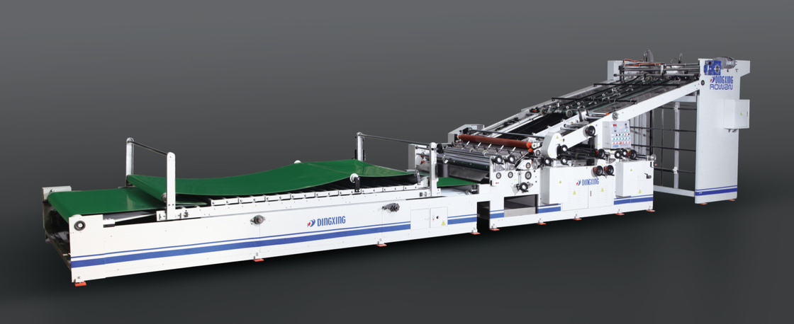 CE 5 Katmanlı Oluklu Kutu Flüt Laminasyon Yapıştırma Makinesi PLC Kontrolü