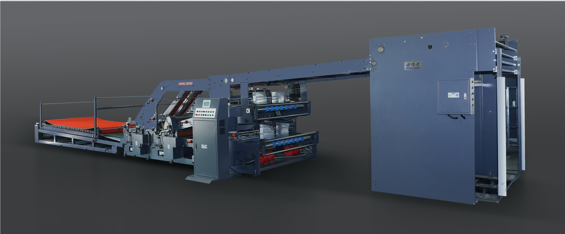 1650 * 1400mm Karton Oluklu Laminasyon Makinesi Servo Motor Hizalama