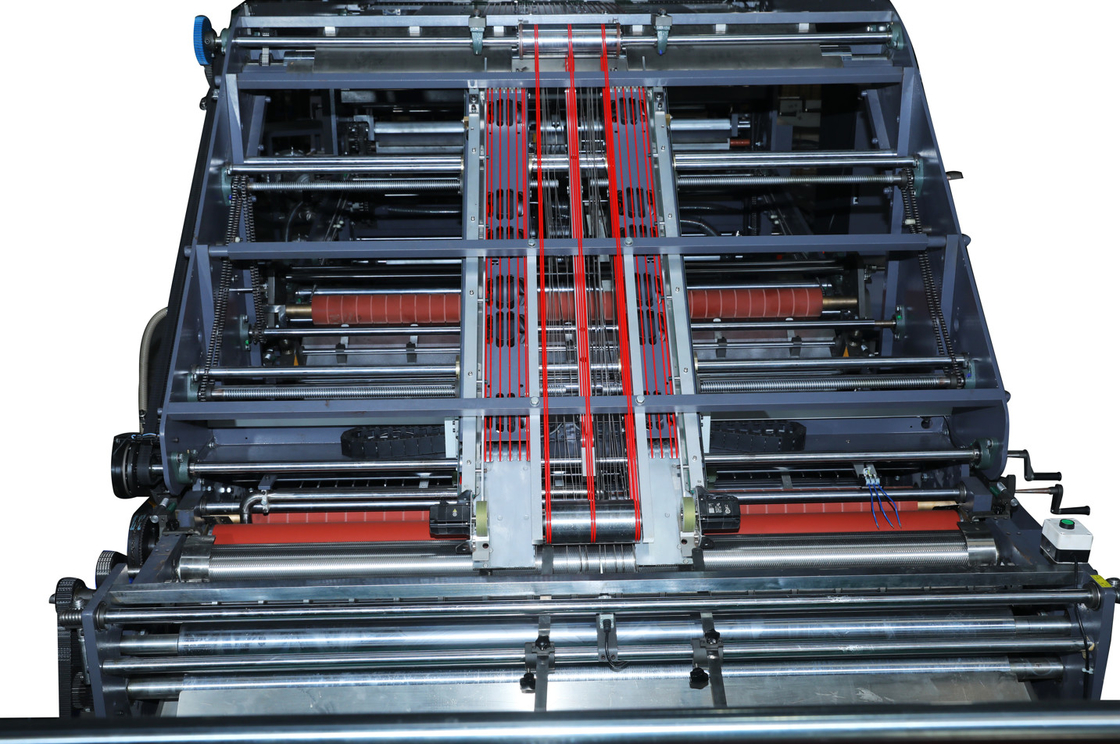 1650 * 1450mm Oluklu 5 Katlı Flüt Laminasyon Makinesi Yüksek Hızlı
