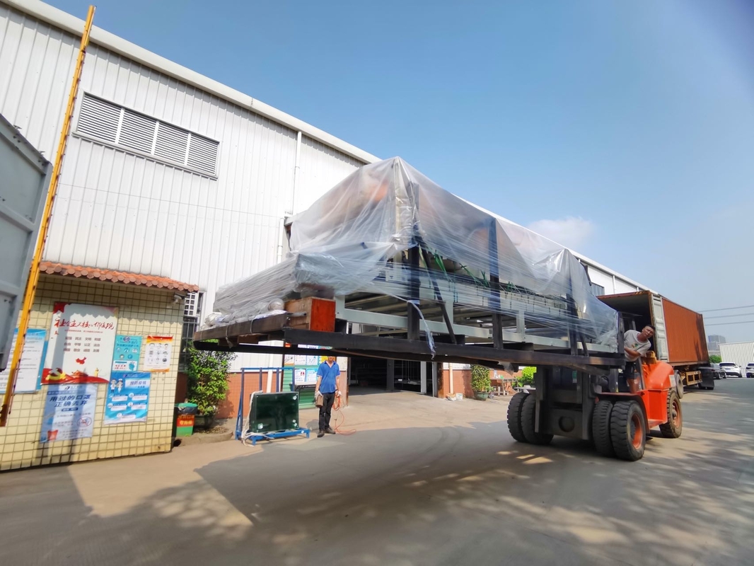 120m / Min Otomatik Oluklu Mukavva Flüt Laminasyon Makinesi Orta Hızlı DF-1450S