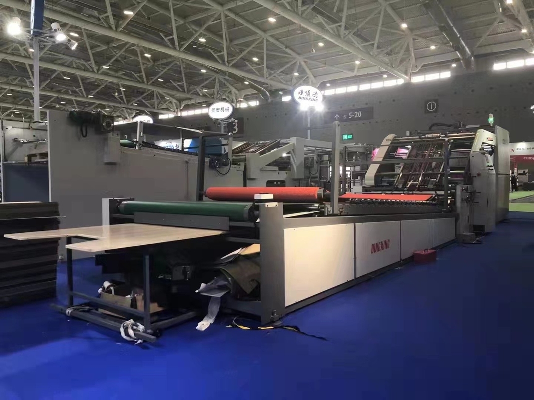 120-600gsm Üst Sayfa Otomatik Flüt Laminasyon Makinesi 3Ply Oluklu Laminasyon Makinesi