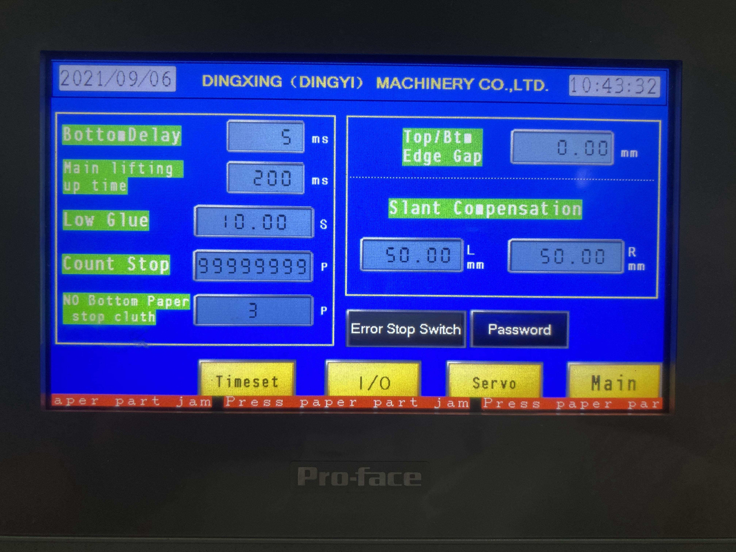 450 * 450mm Çift Duvar 5 Kat Flüt Laminasyon Oluklu Laminasyon Makinesi