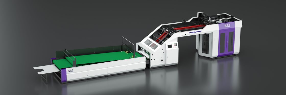 Yüksek Hızlı Laminatör Yüksek Hızlı Flüt Laminatörü Kağıt Membran Malzemesi Laminasyon Kalınlığı Aralık 1 ila 10 mm Endüstriyel Ambalaj Ekipmanı