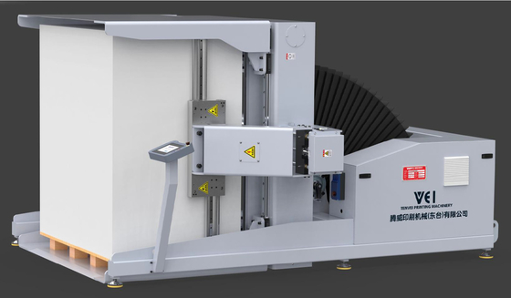 800 * 1200mm Kağıt Yığın Çevirme Makinesi 40KPA Emme Basıncı