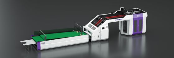 Yüksek Hızlı Laminatör Yüksek Hızlı Flüt Laminatörü Kağıt Membran Malzemesi Laminasyon Kalınlığı Aralık 1 ila 10 mm Endüstriyel Ambalaj Ekipmanı